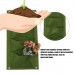 4 Pockets Wall Vertical Garden Grow Bags For Plants Flower Hanging Felt Planter Bags For Garden Indoor Outdoor Grow Bag   